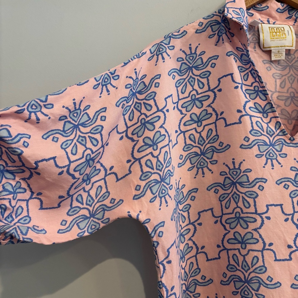 Women’s Pink Floral-Print Mini Dress - Picture 5 of 5